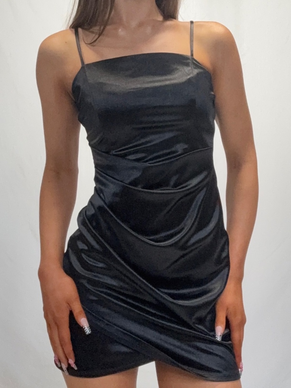 Honey & Rosie black mini dress
